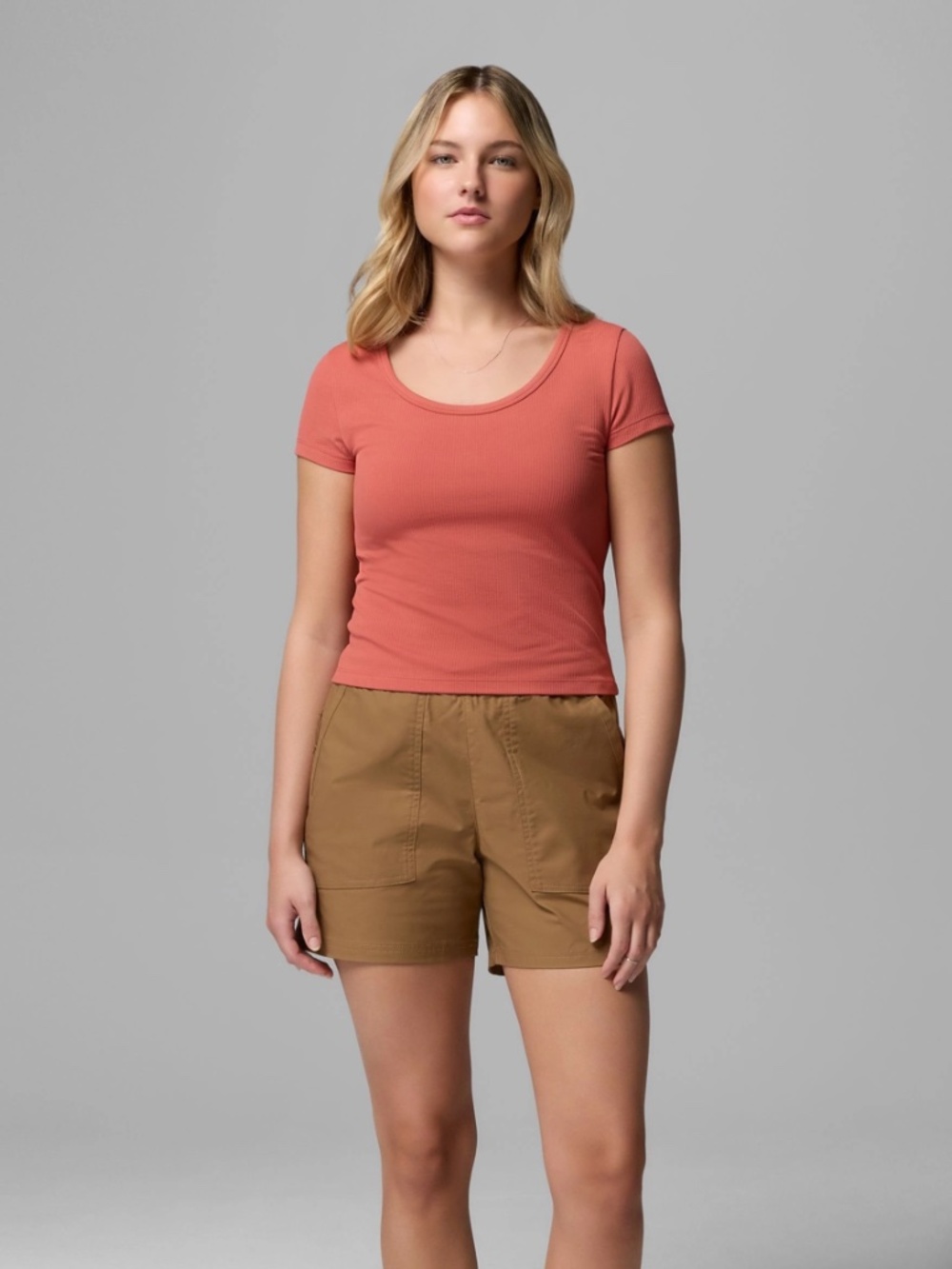 Columbia Sportswear - Women's Pinetown Canyon Rib Short Sleeve Tee
